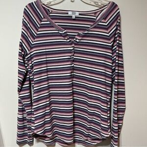 True Craft Striped Women’s Top XL NWOT